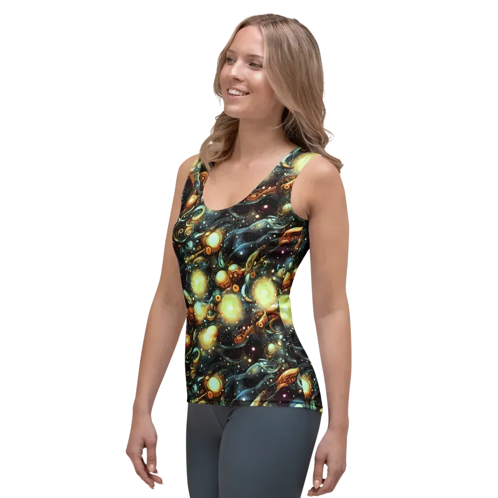 Cosmic Organica on Women's Tank Top — Left Front
