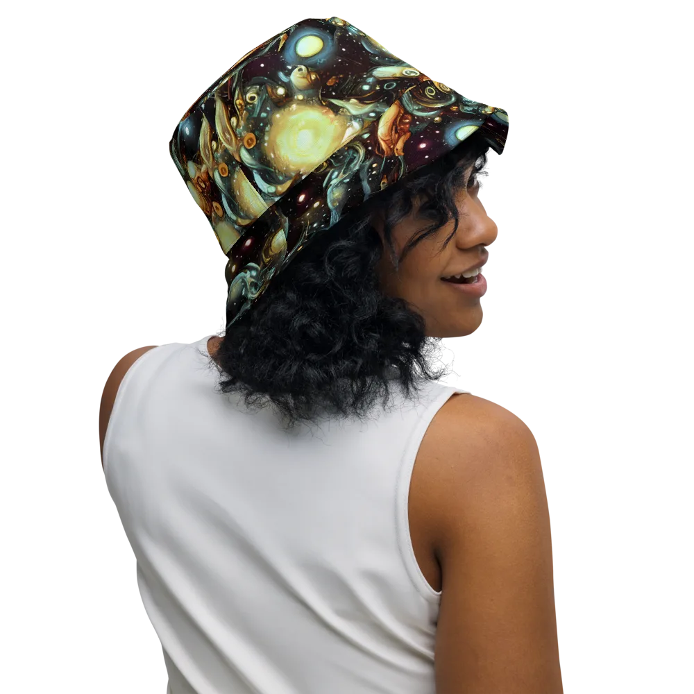 Cosmic Organica on Reversible Bucket Hat — Right Outside