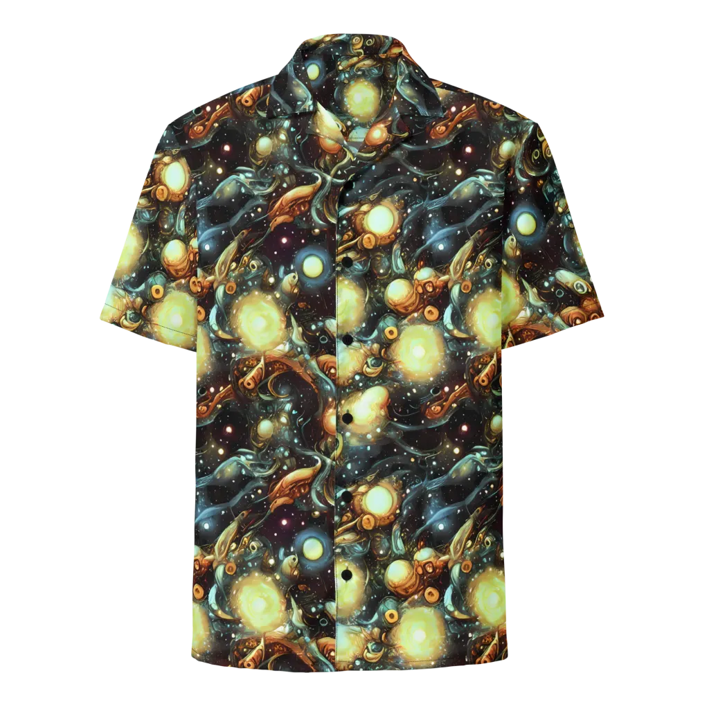 Cosmic Organica on Button Shirt — Front