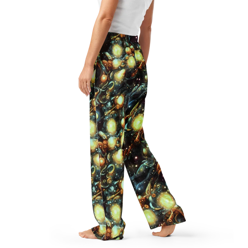 Cosmic Organica on Women's Pajama Pants — Left