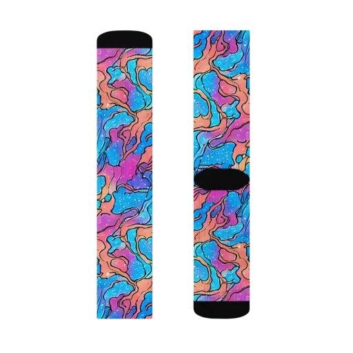 Tidal Confetti on a Socks