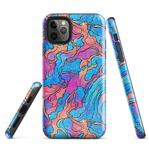 Tidal Confetti on a Tough Case for iPhone®