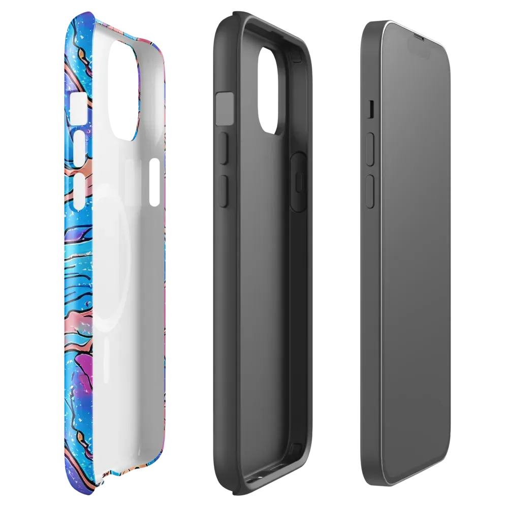 Tidal Confetti on MagSafe Tough Case for iPhone® — Front