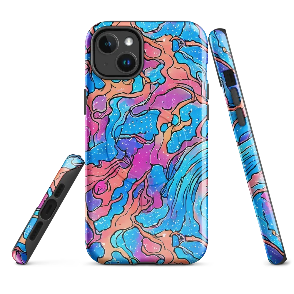 Tidal Confetti on MagSafe Tough Case for iPhone® — Front