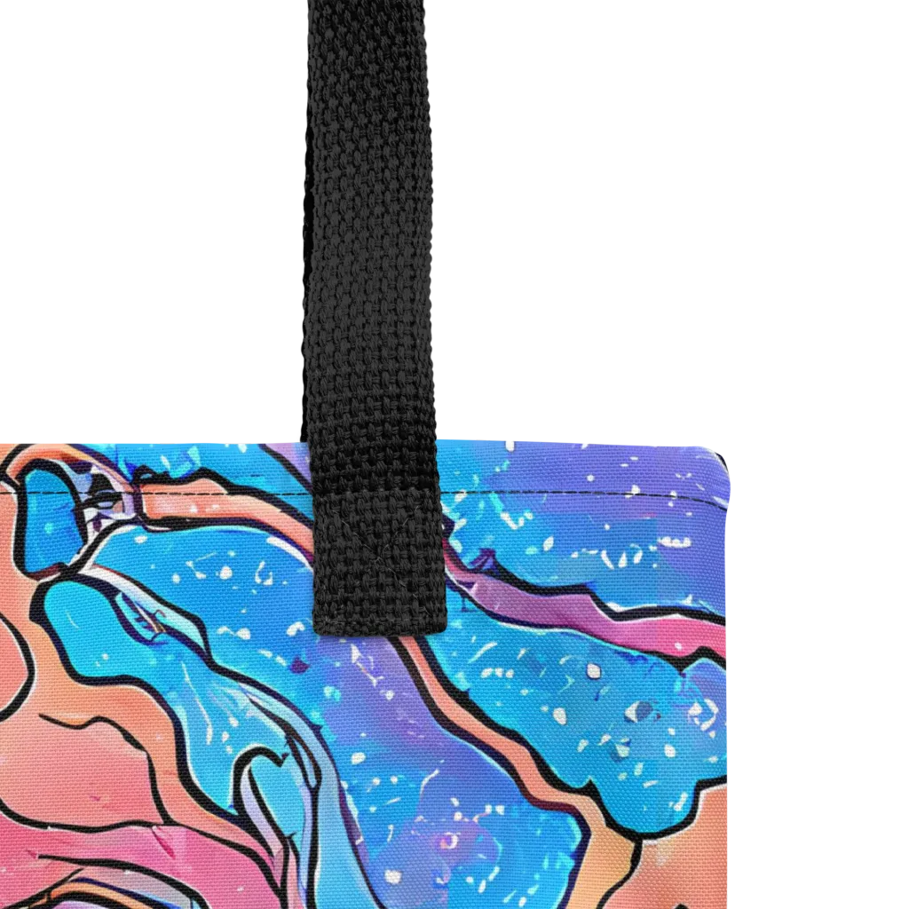Tidal Confetti on Tote Bag — Product details