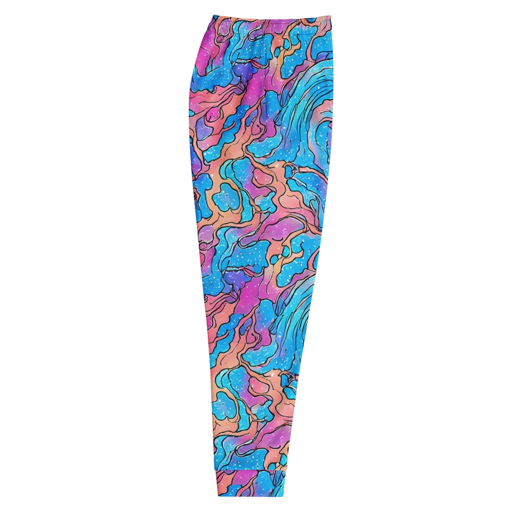 Tidal Confetti on Men's Joggers — Right