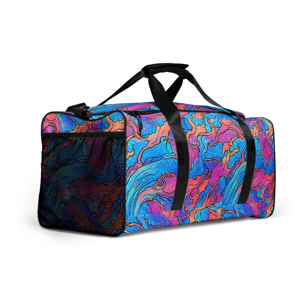 Tidal Confetti on Duffle Bag — Right Front