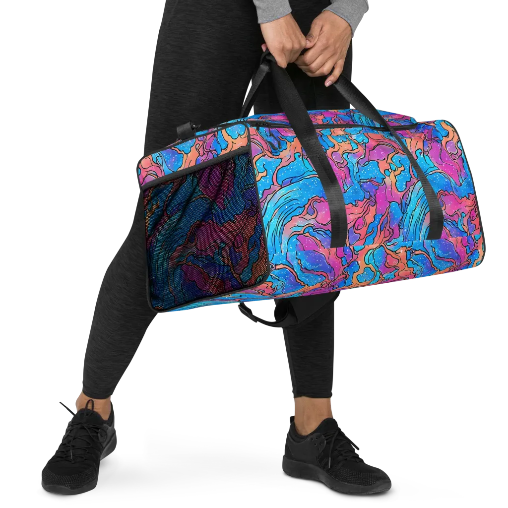 Tidal Confetti on Duffle Bag — Right Front