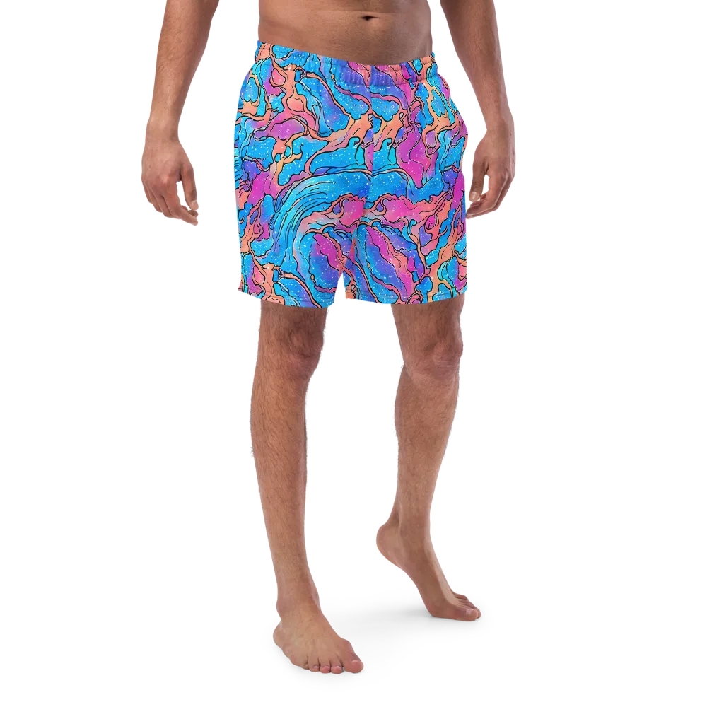 Tidal Confetti on Swim Trunks — Front
