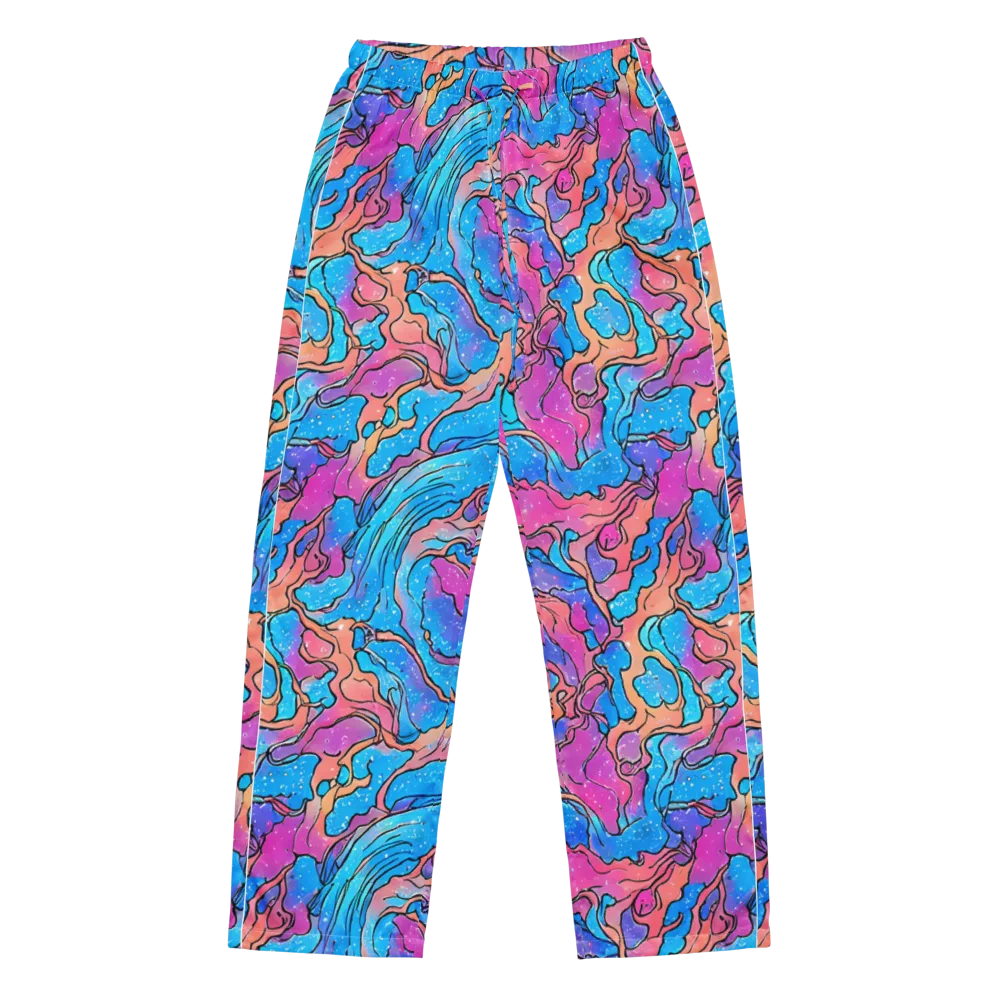 Tidal Confetti on Women's Pajama Pants — Front