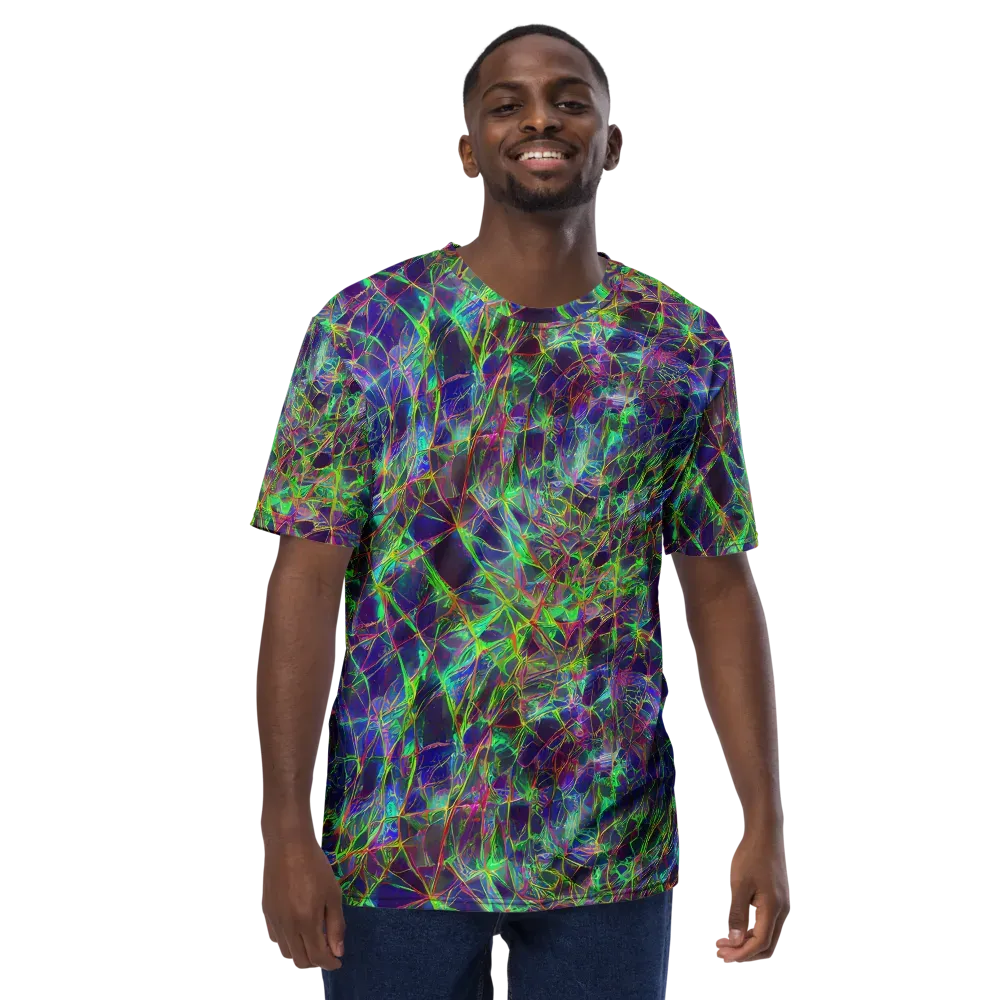 Kaleido Grove on Men's Crew Neck T-Shirt — Front