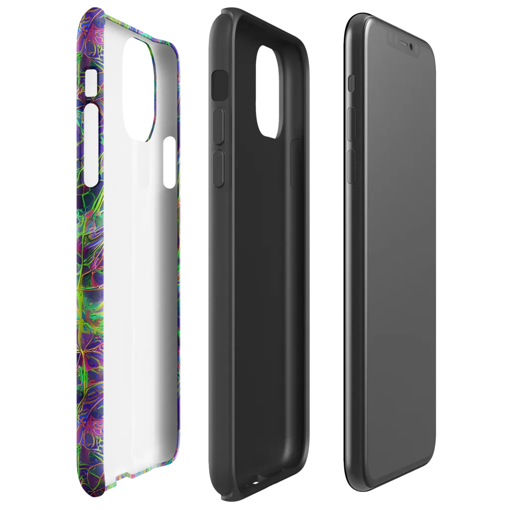 Kaleido Grove on Tough Case for iPhone® — Right