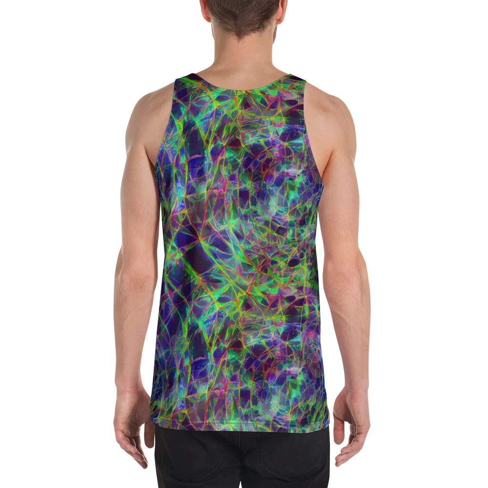 Kaleido Grove on Men's Tank Top — Back