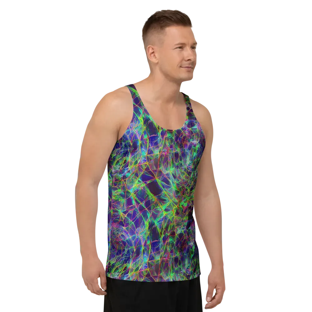 Kaleido Grove on Men's Tank Top — Right Front