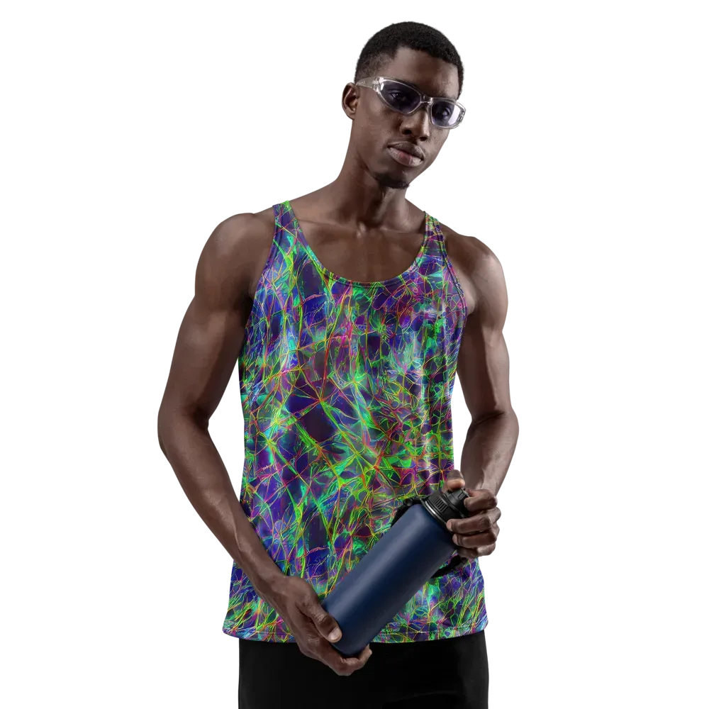 Kaleido Grove on Men's Tank Top — Front