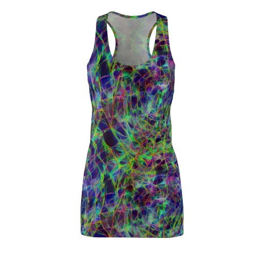 Kaleido Grove on a Racerback Dress