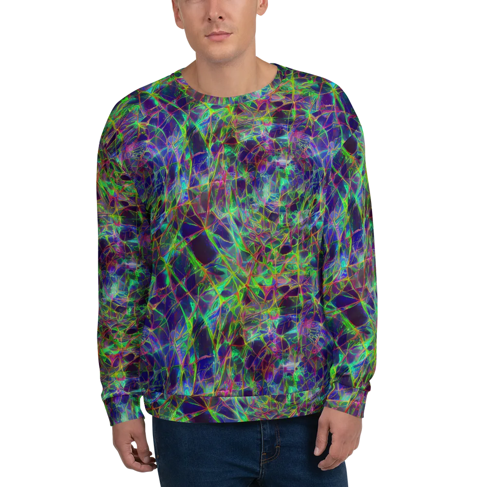Kaleido Grove on Sweatshirt — Front