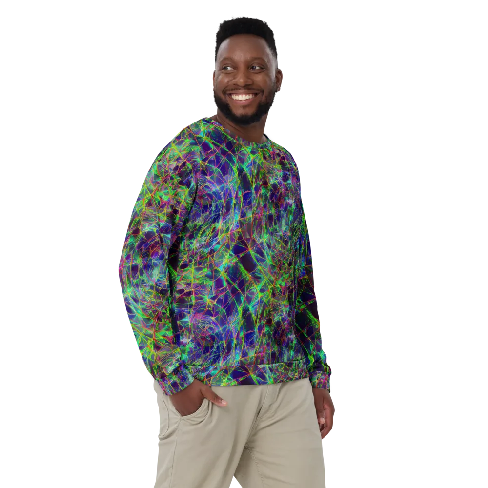 Kaleido Grove on Sweatshirt — Front