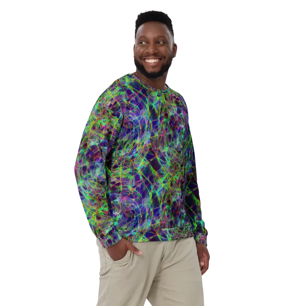 Kaleido Grove on Sweatshirt — Front