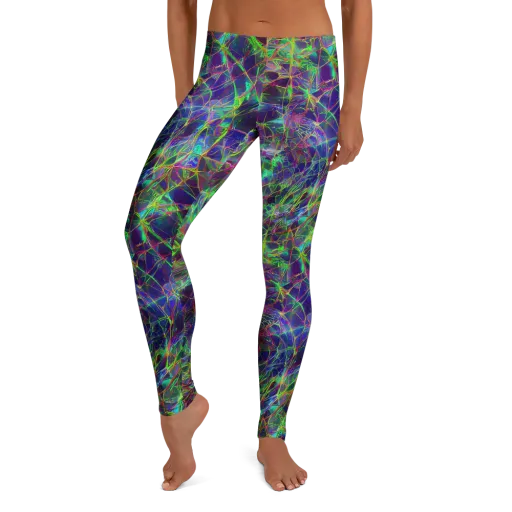 Kaleido Grove on a Leggings