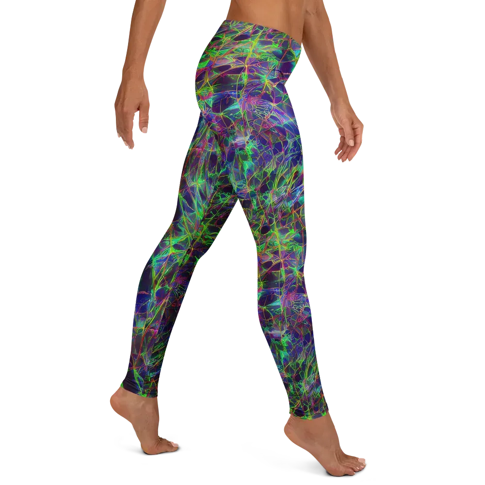 Kaleido Grove on Leggings — Right