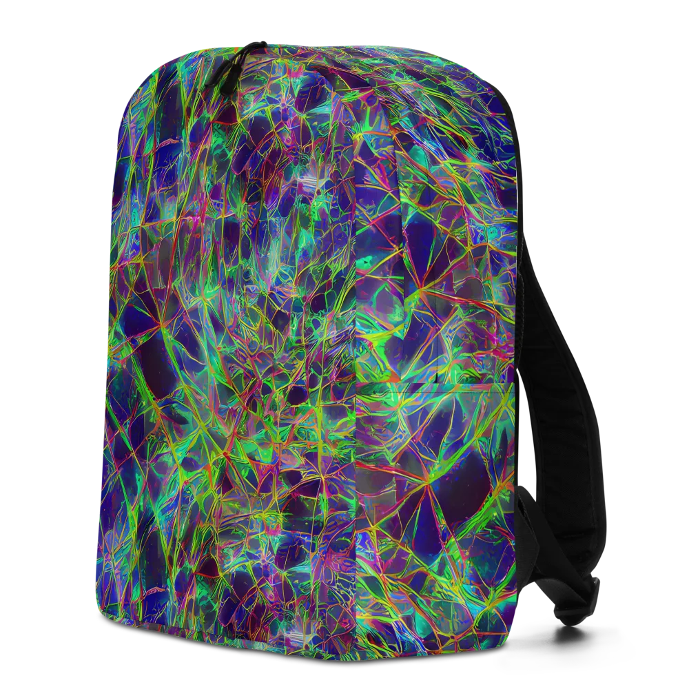 Kaleido Grove on Minimalist Backpack — Left