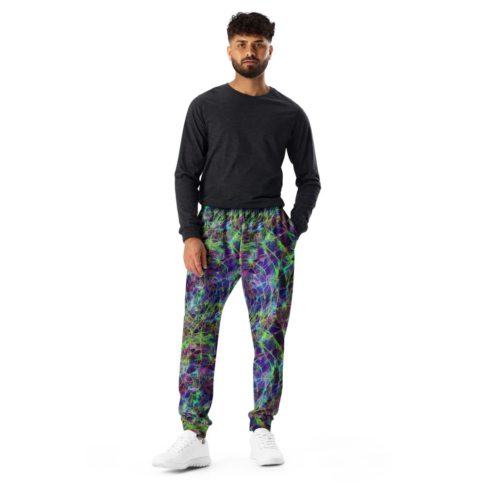 Kaleido Grove on Men's Joggers — Front