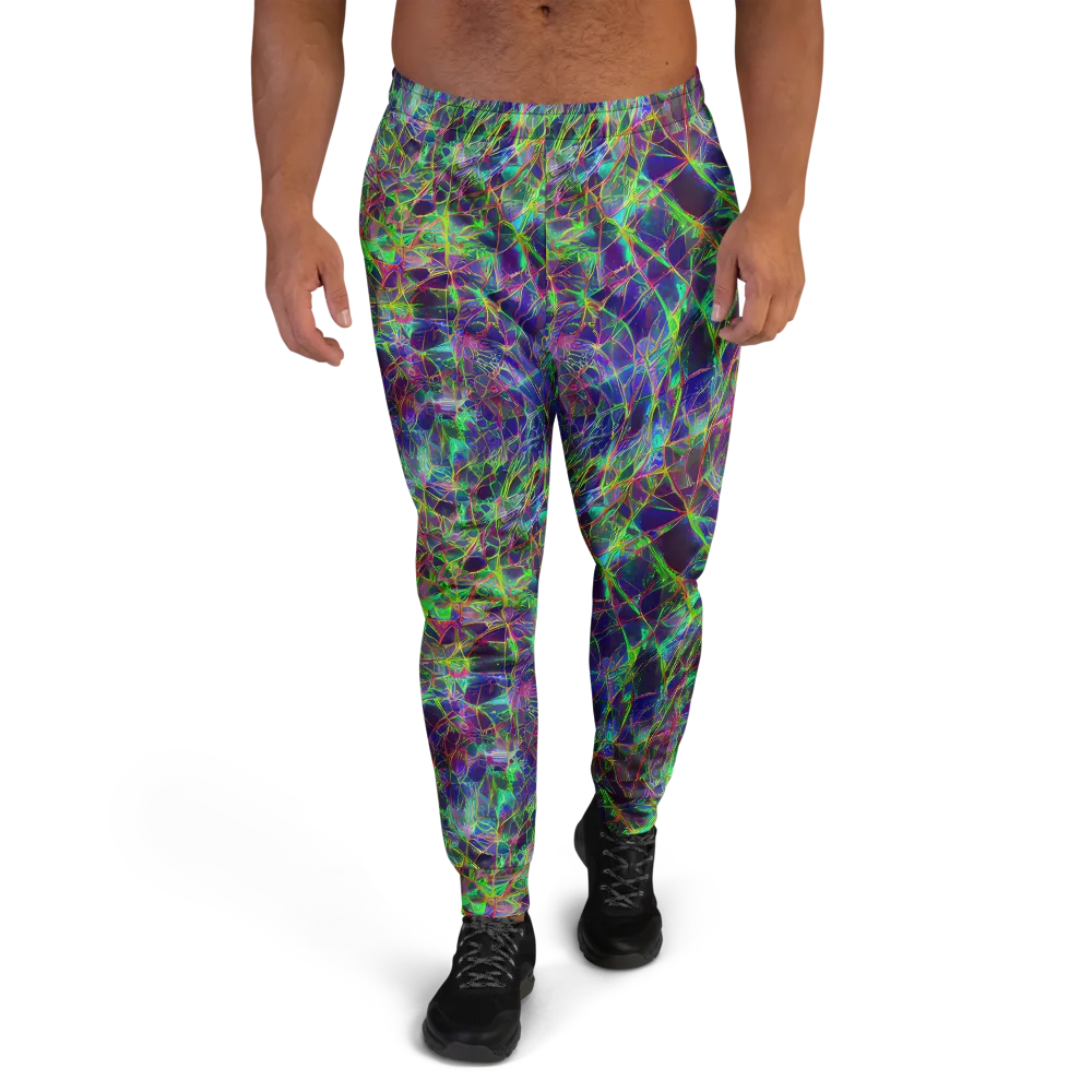 Kaleido Grove on Men's Joggers — Front