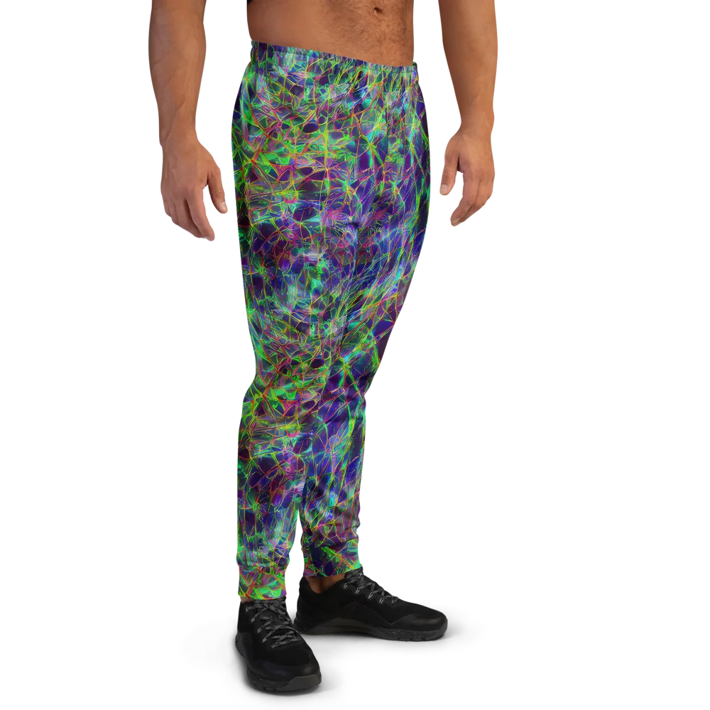 Kaleido Grove on Men's Joggers — Right