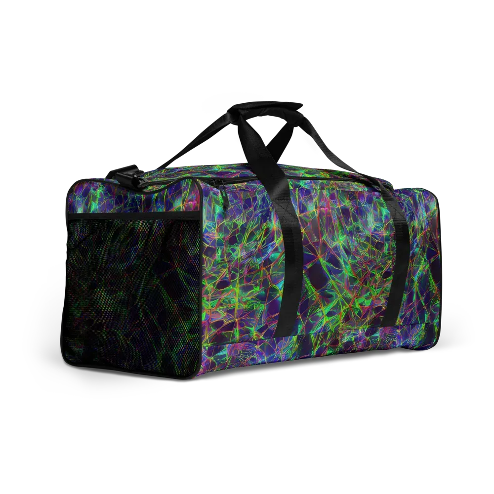 Kaleido Grove on Duffle Bag — Right Front