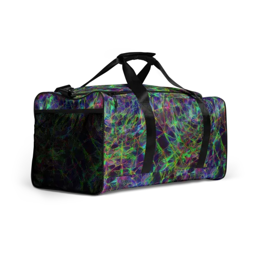 Kaleido Grove on a Duffle Bag