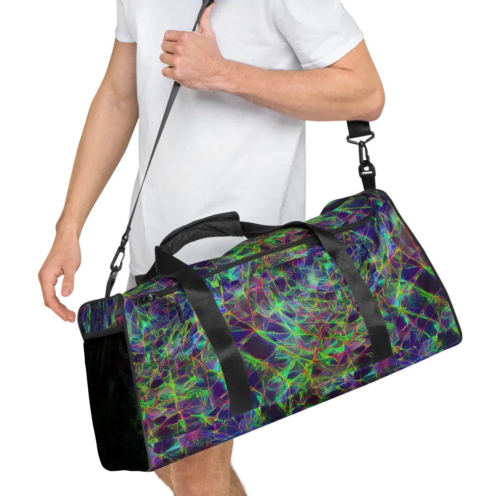 Kaleido Grove on Duffle Bag — Right Front