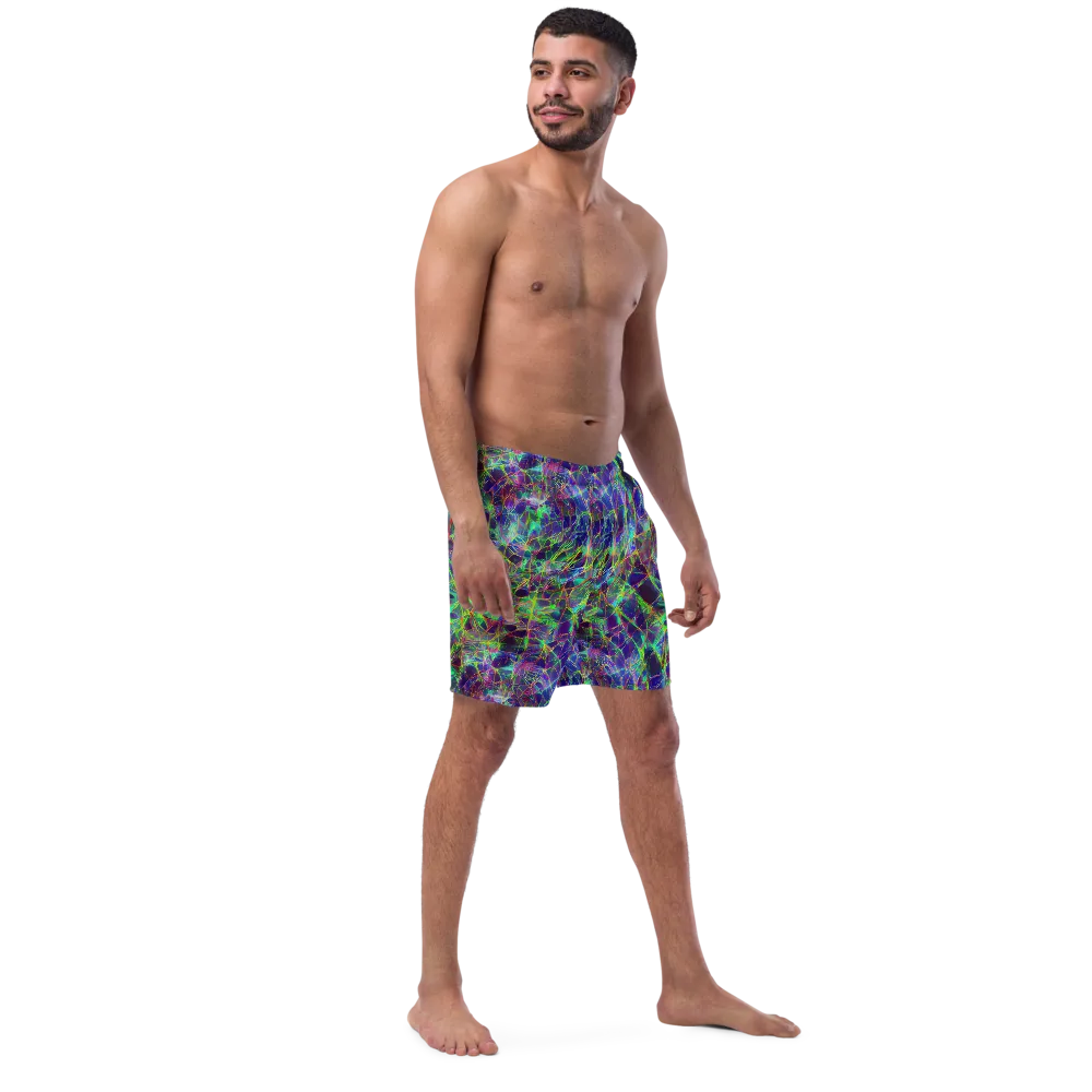 Kaleido Grove on Swim Trunks — Right Front