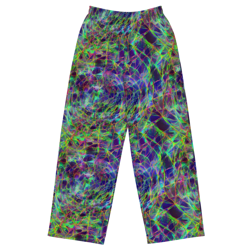 Kaleido Grove on Wide-Leg Pants — Front