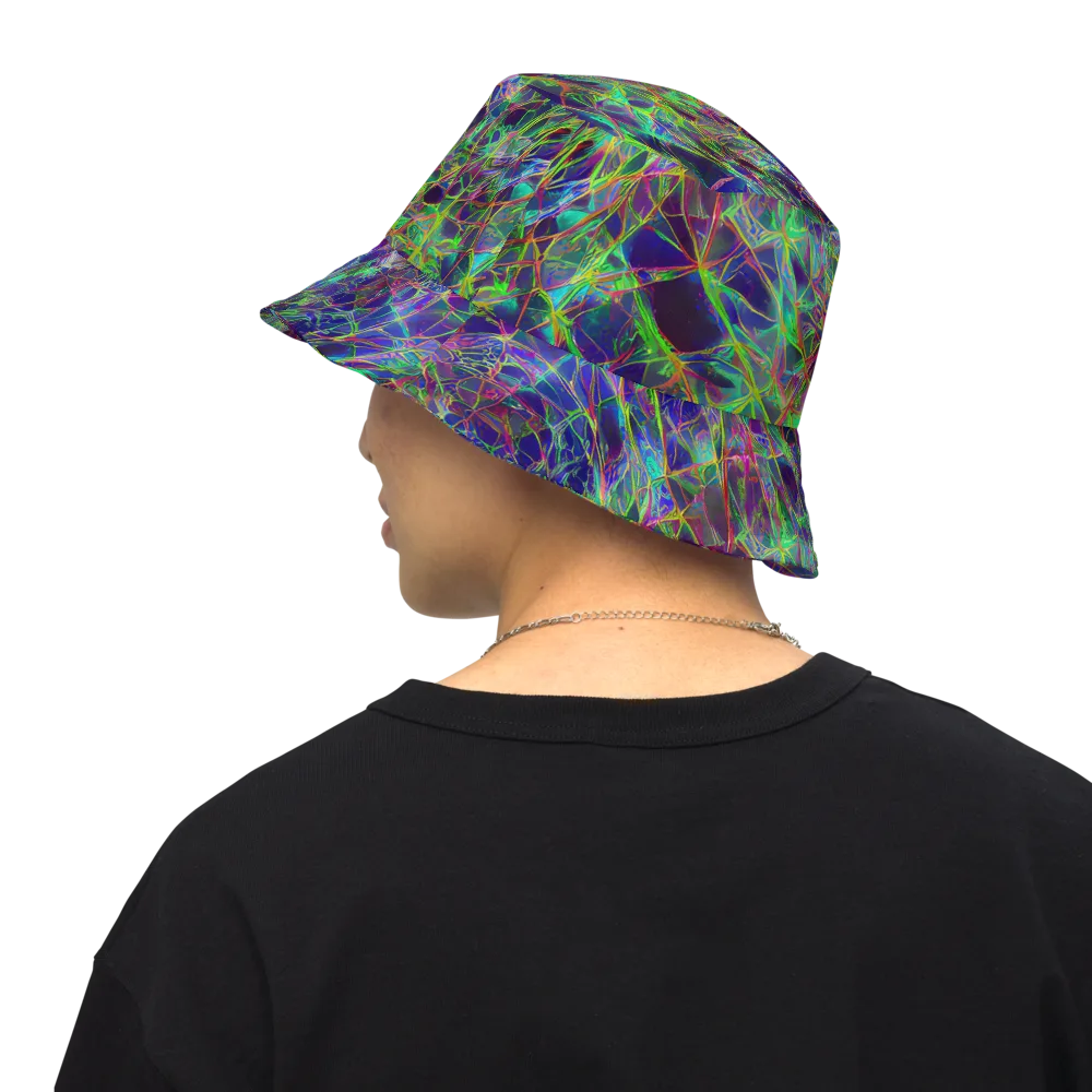 Kaleido Grove on Reversible Bucket Hat — Back Inside