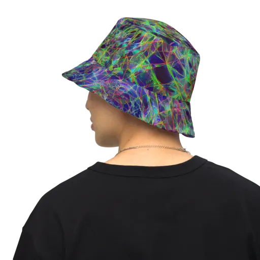 Kaleido Grove on a Reversible Bucket Hat
