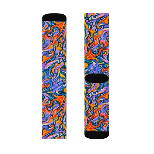 Kaleidoscopic Flux on a Socks