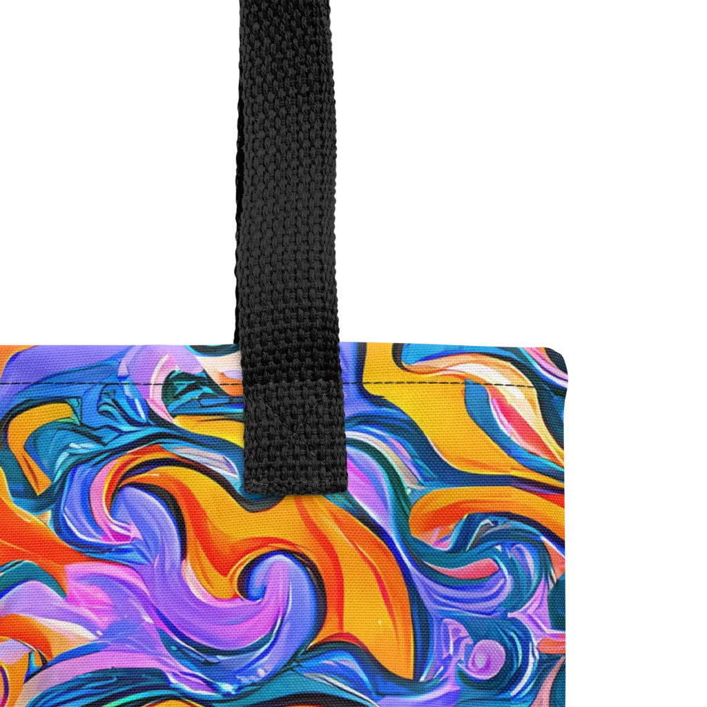 Kaleidoscopic Flux on Tote Bag — Product details