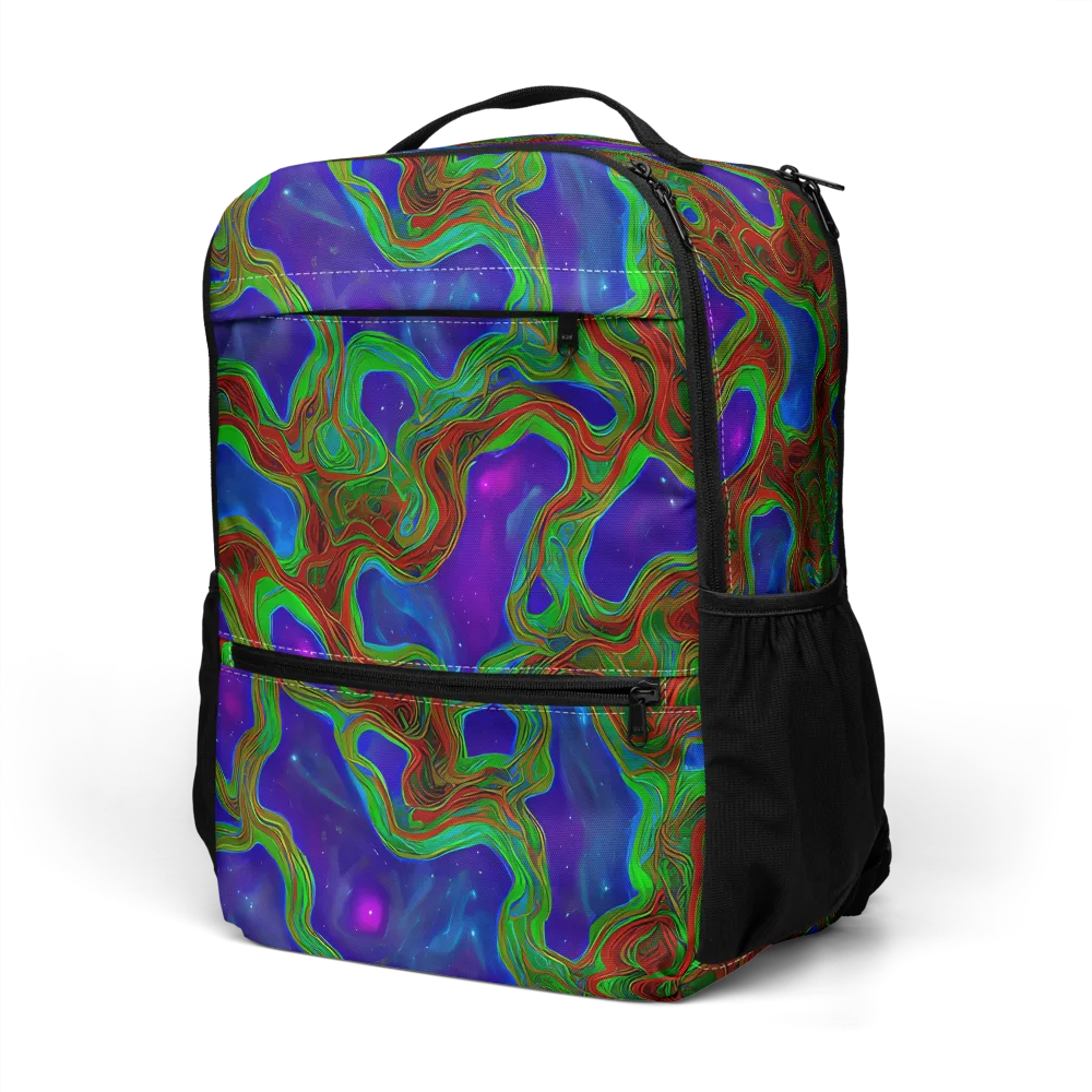 Astro Rapture on Utility Backpack — Left Front