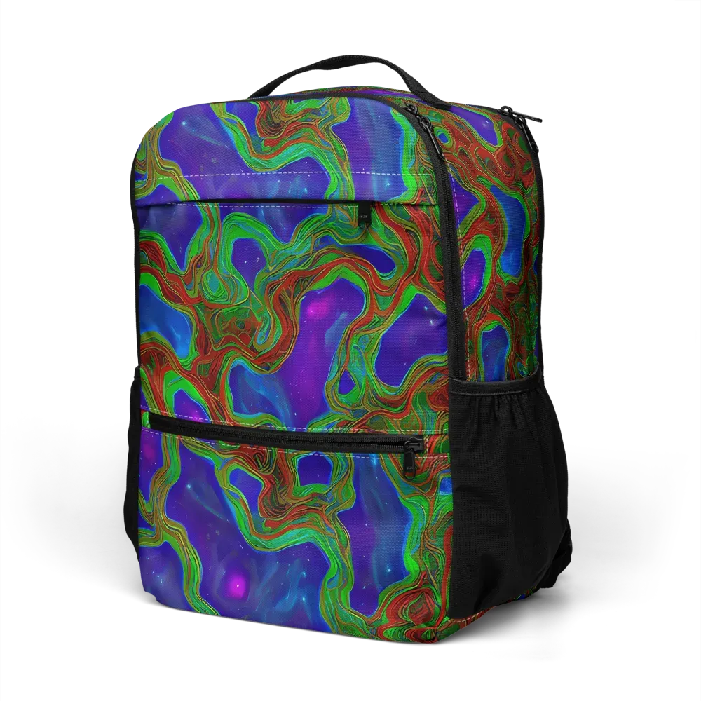 Astro Rapture on Utility Backpack — Left Front