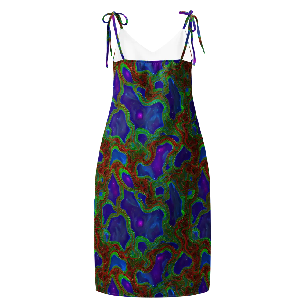 Astro Rapture on Slip Dress — Back