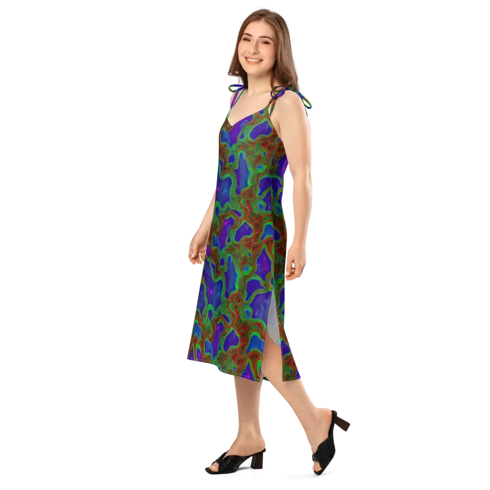 Astro Rapture on Slip Dress — Left Front