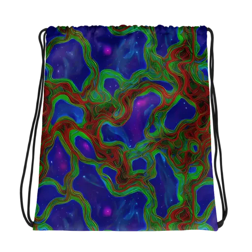Astro Rapture on a Drawstring Bag