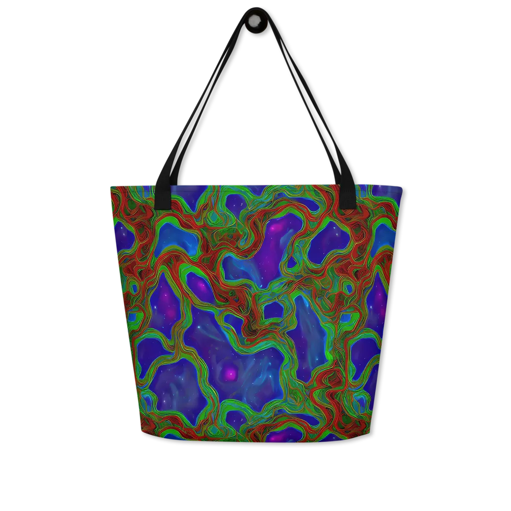 Astro Rapture on Large Tote Bag W/ Pocket — Front