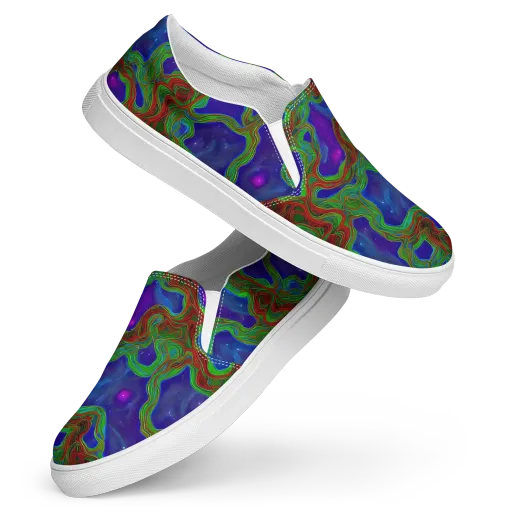 Astro Rapture on a Women's Slip-On Canvas Shoes