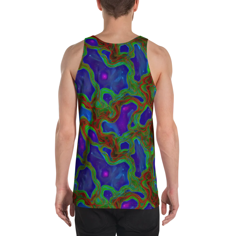 Astro Rapture on Men's Tank Top — Back