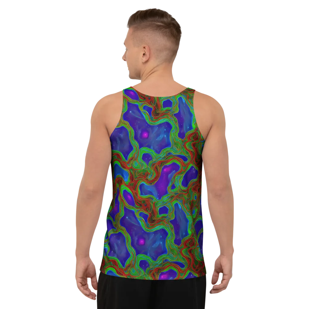 Astro Rapture on Men's Tank Top — Back