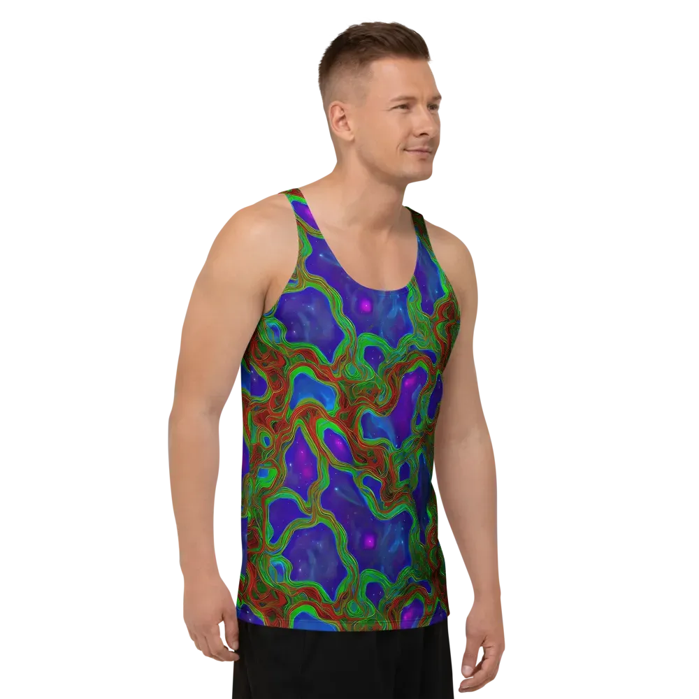 Astro Rapture on Men's Tank Top — Right Front