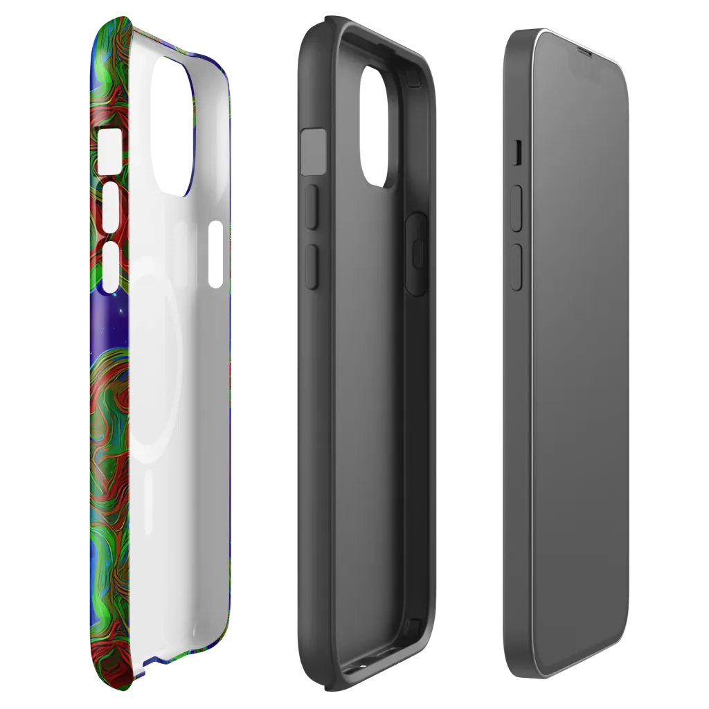 Astro Rapture on MagSafe Tough Case for iPhone® — Front