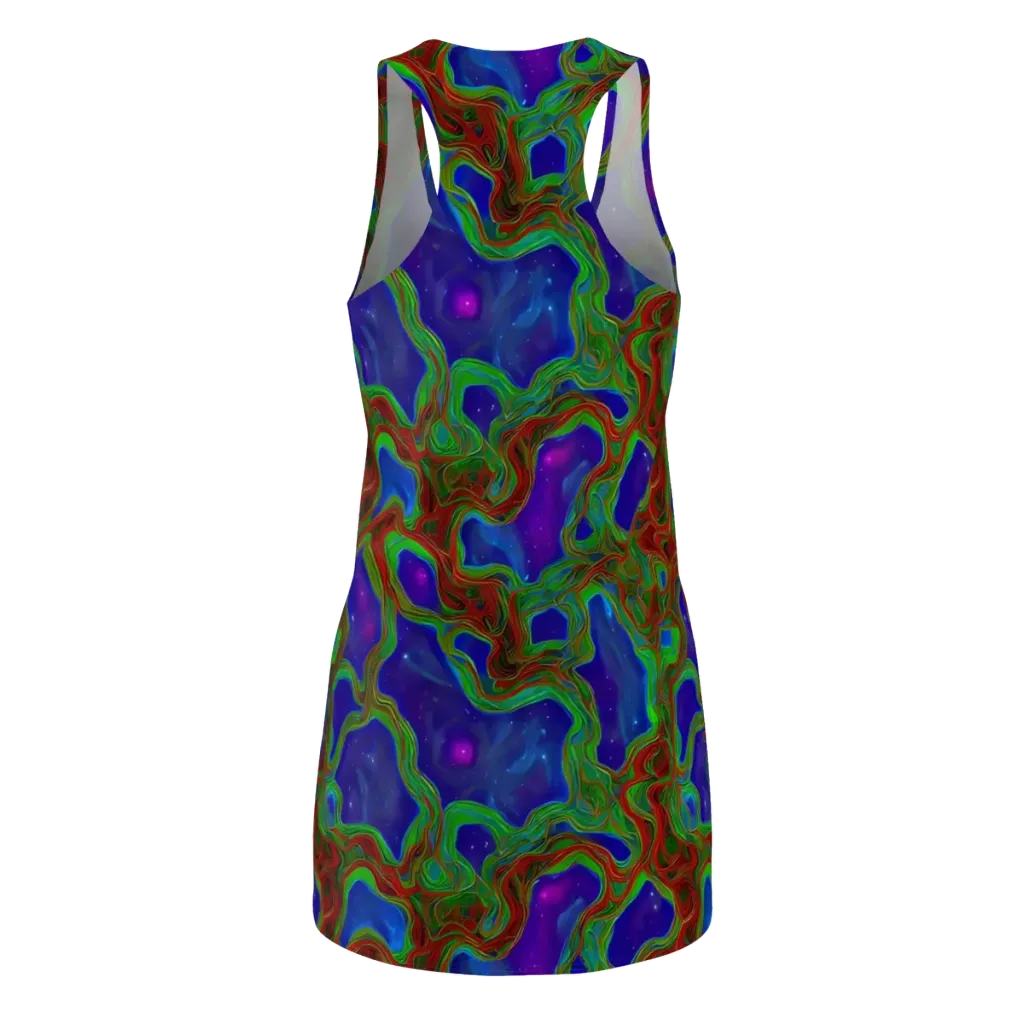 Astro Rapture on Racerback Dress — Back